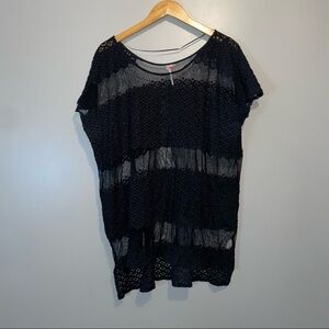 Free People Lach mesh Oversized Tunic